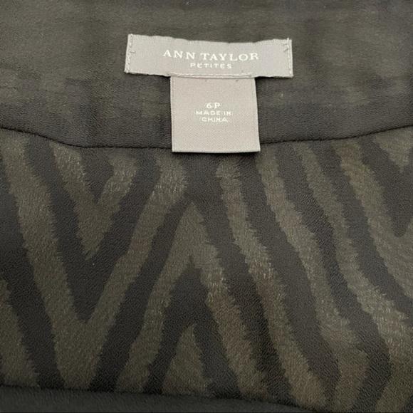 Anne Taylor Diamond‎ Print Silk Fit & Flare Skirt - Picture 7 of 8